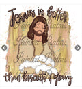 Jesus is better than biscuits and gravy PNG