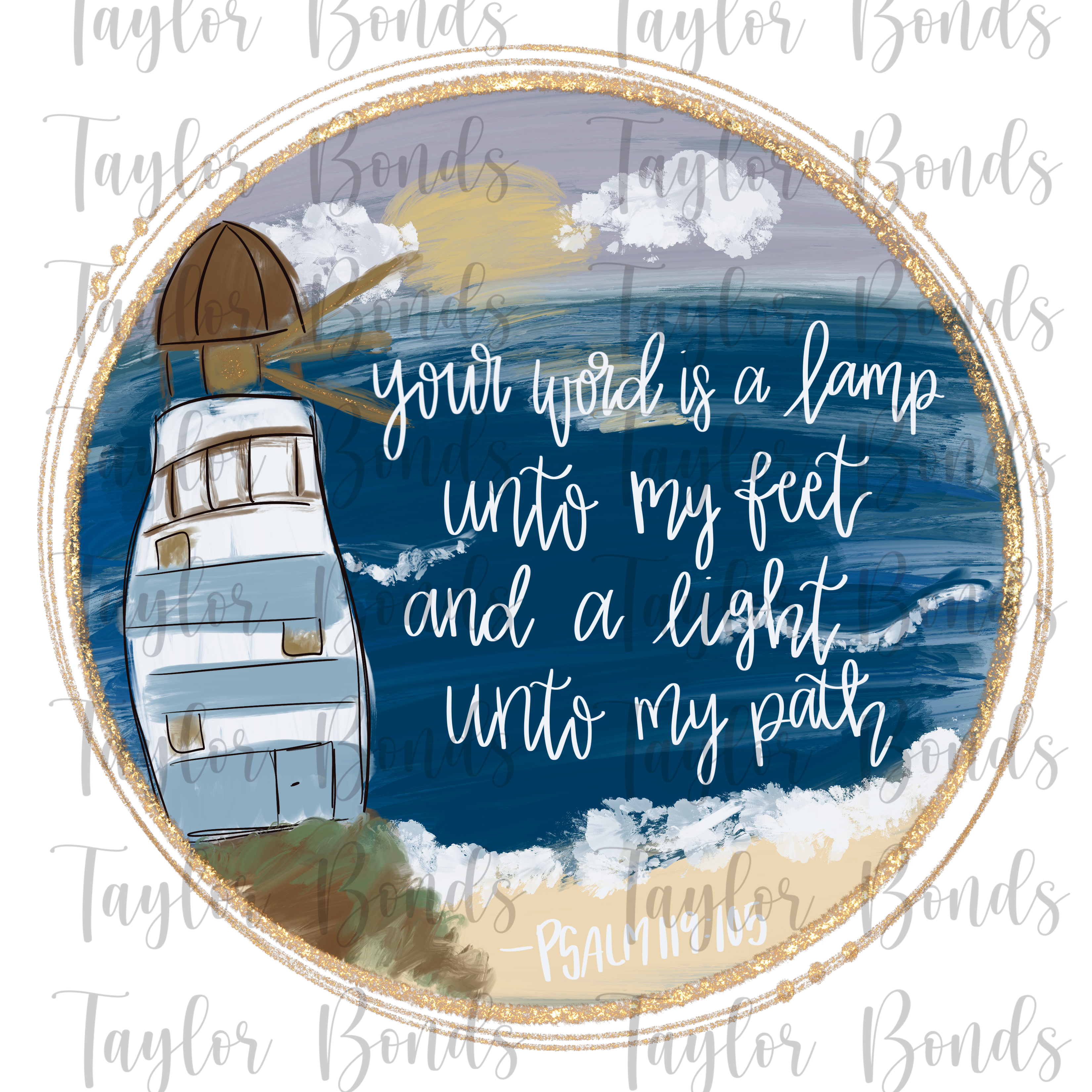 Your word is a lamp unto my feet PNG