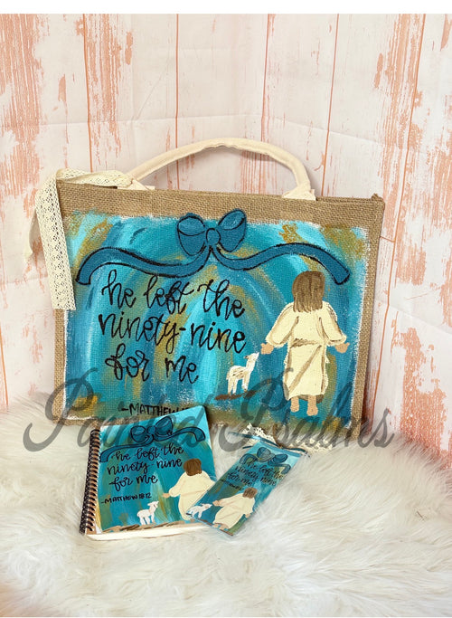 Bible Bag bundle- He left the 99
