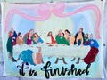 It is finished fuzzy blanket