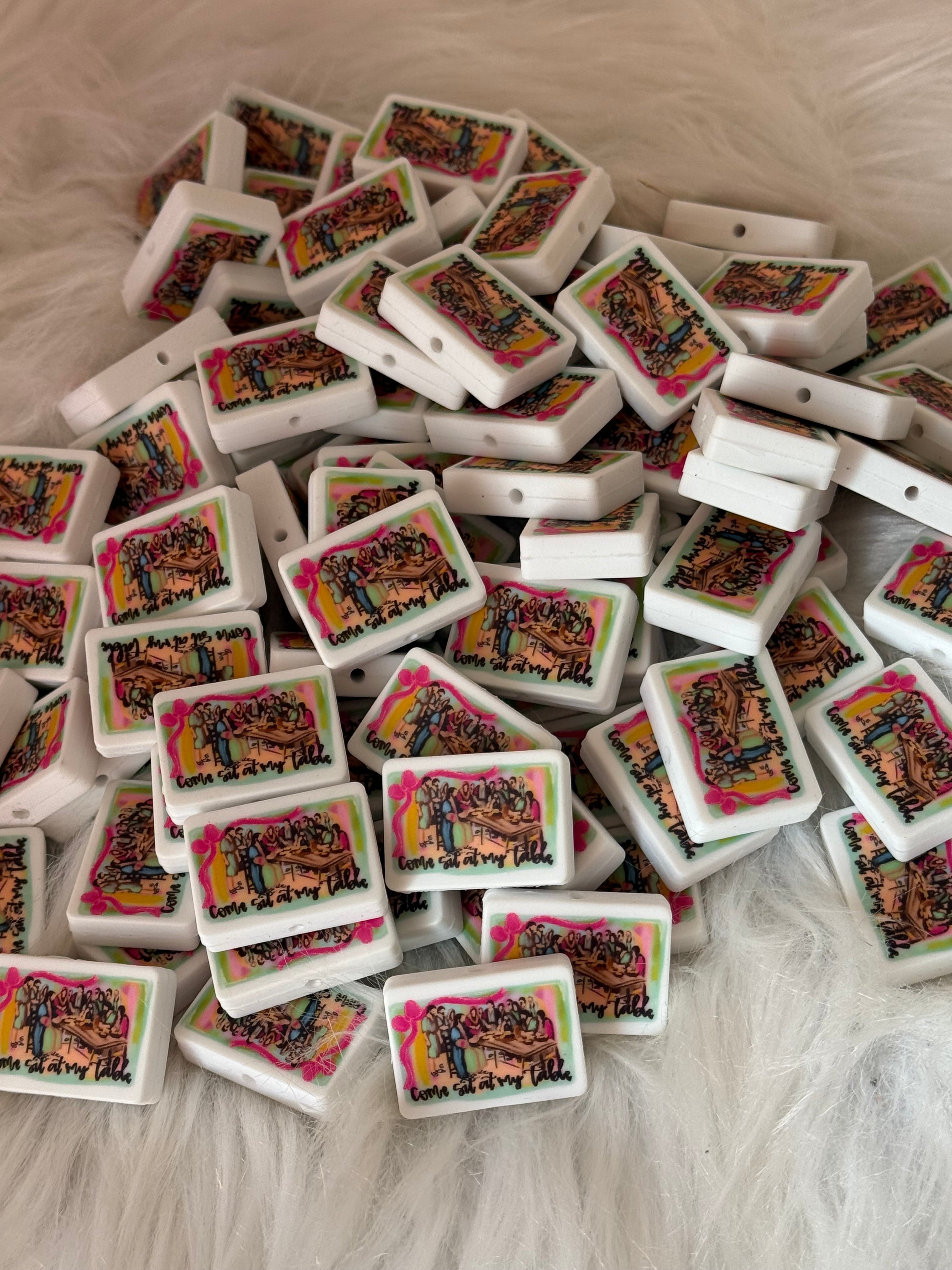 Come sit at my table-focal beads