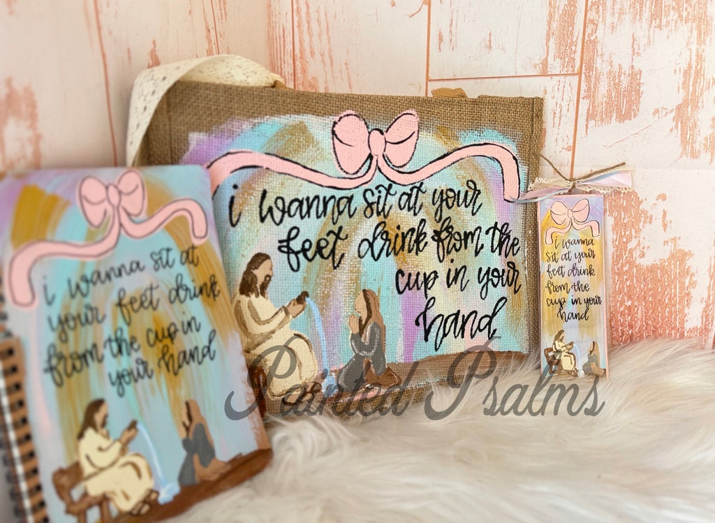 BIBLE BAG BUNDLE-sit at your feet